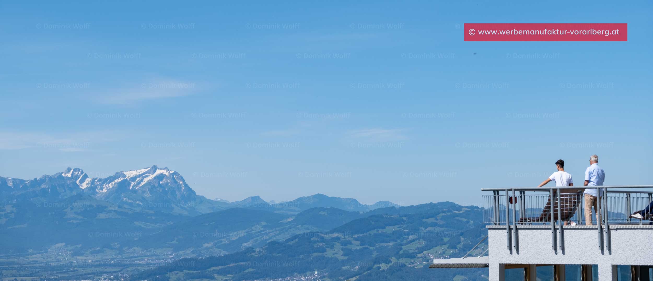 Bild + Foto - Aussichtsplattform der Pfänderbahn