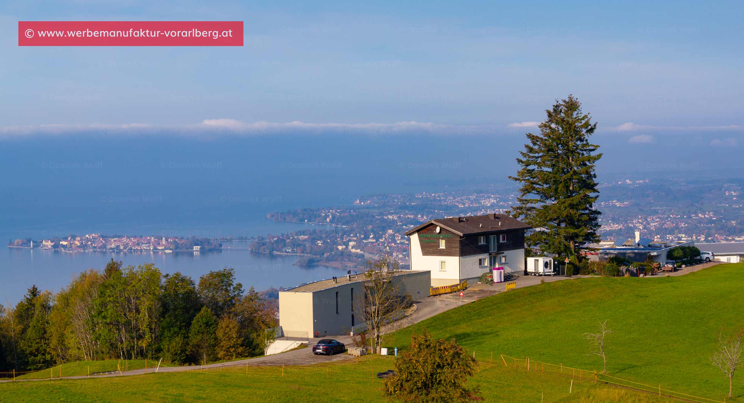 Pfänderblick nach Lindau (Bodensee)