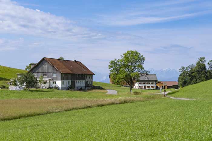 Hochtal auf dem Pfänderrücken