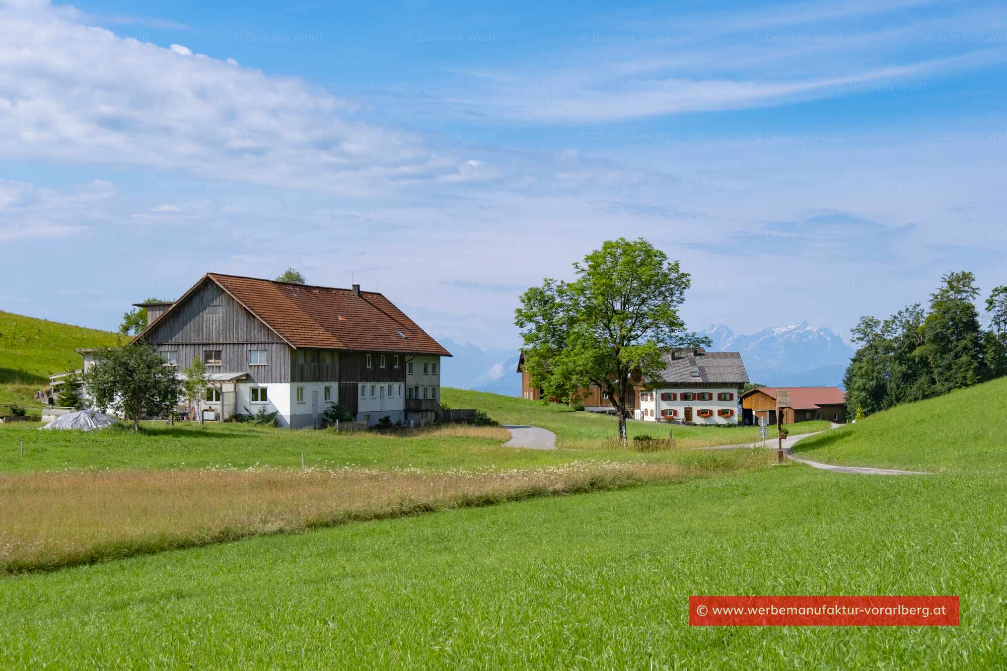 Hochtal auf dem Pfänderrücken