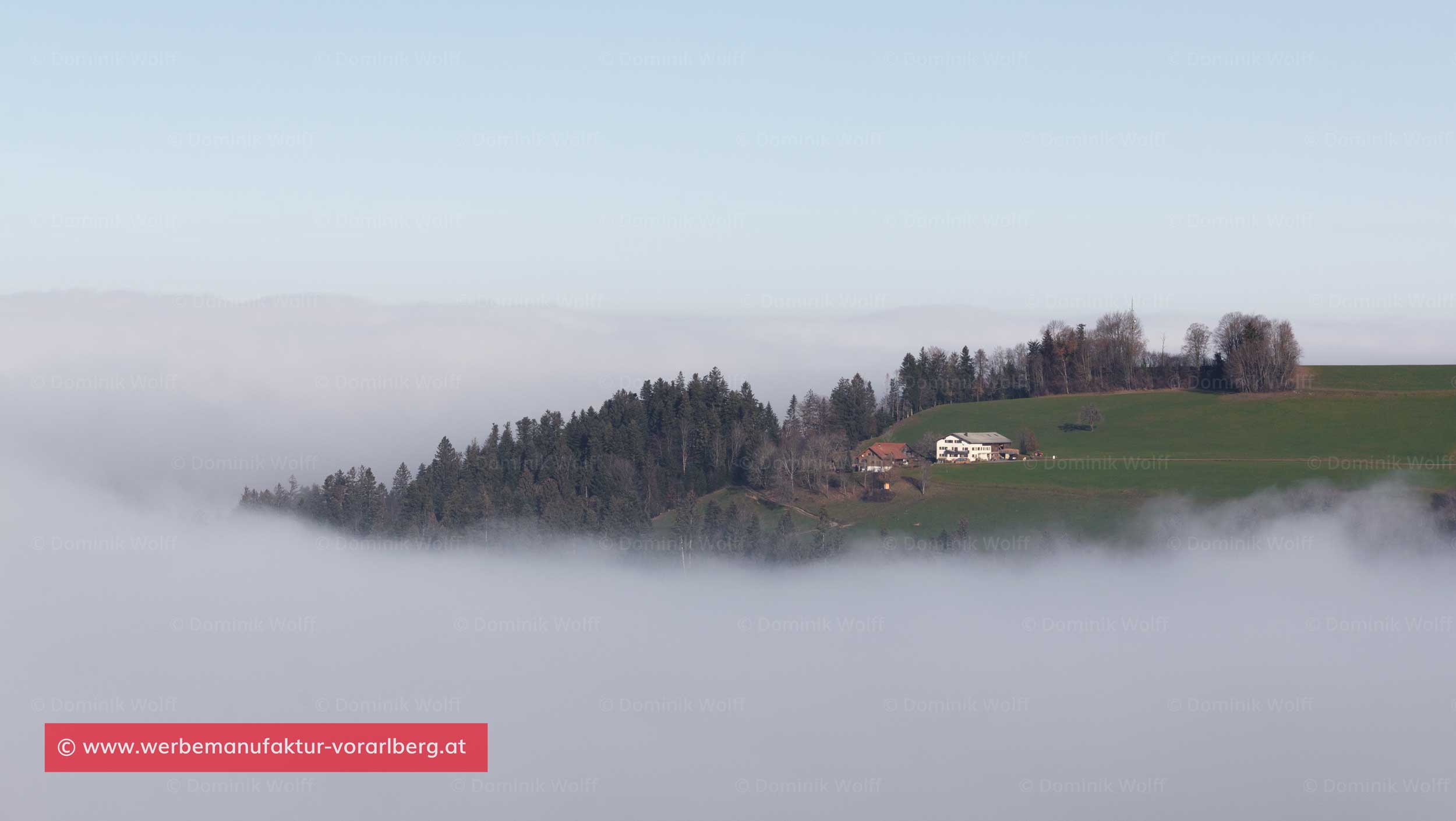 Pfänder über den Wolken