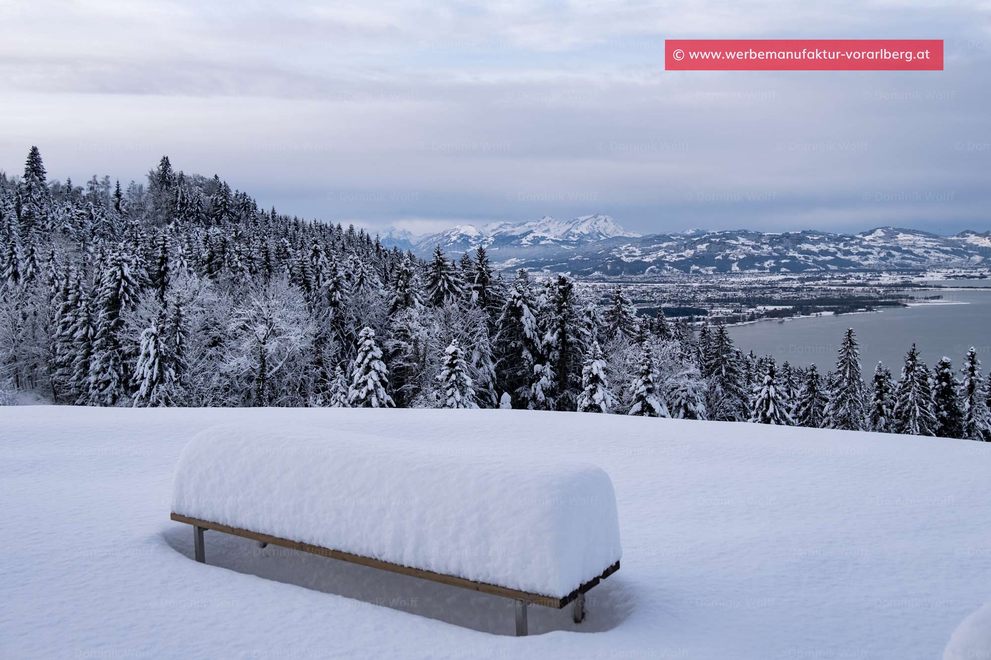 Bild + Foto - Winter in Eichenberg am Pfänder