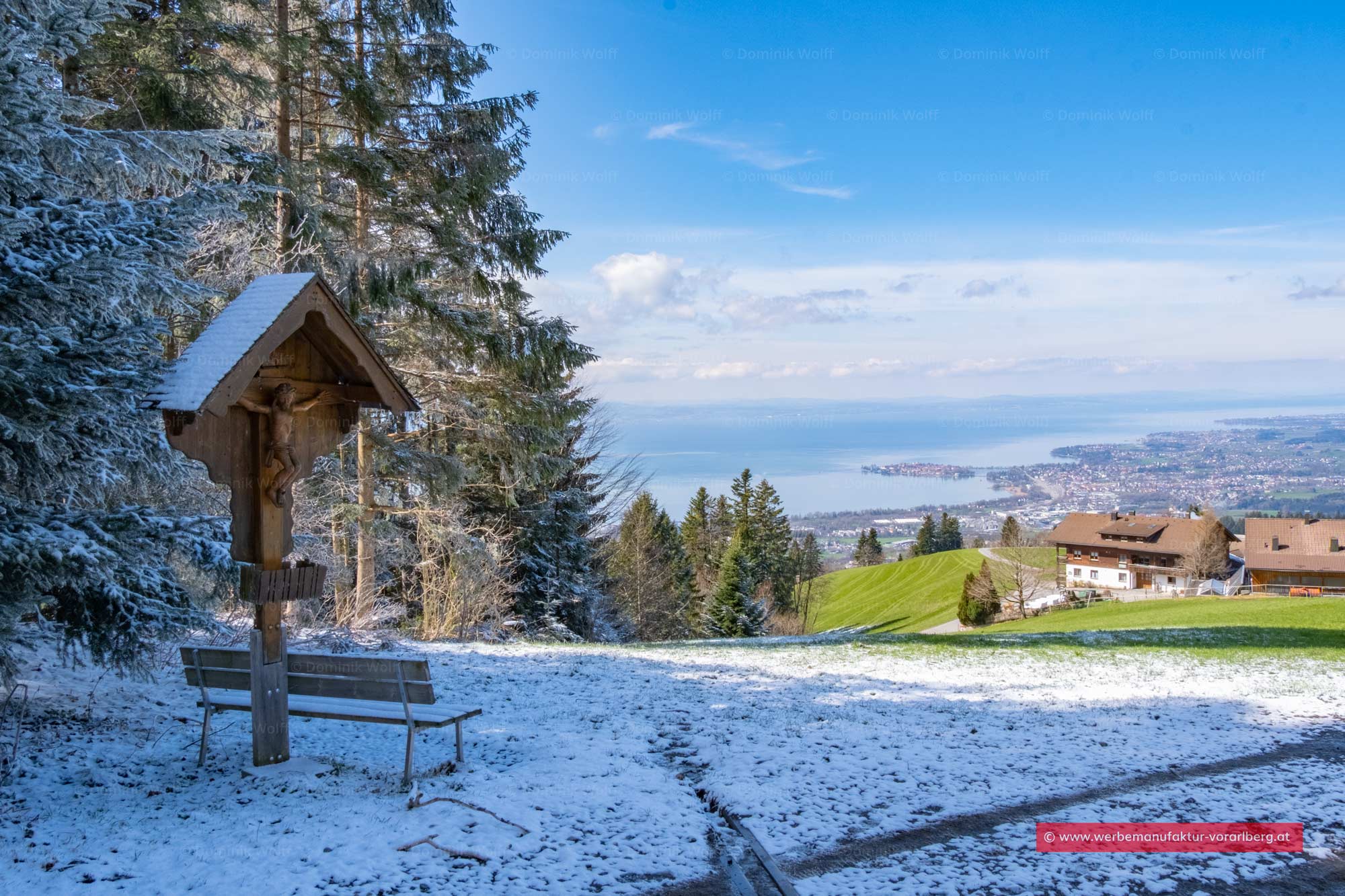 Bild + Foto - Fesslerhof hoch über dem Bodensee