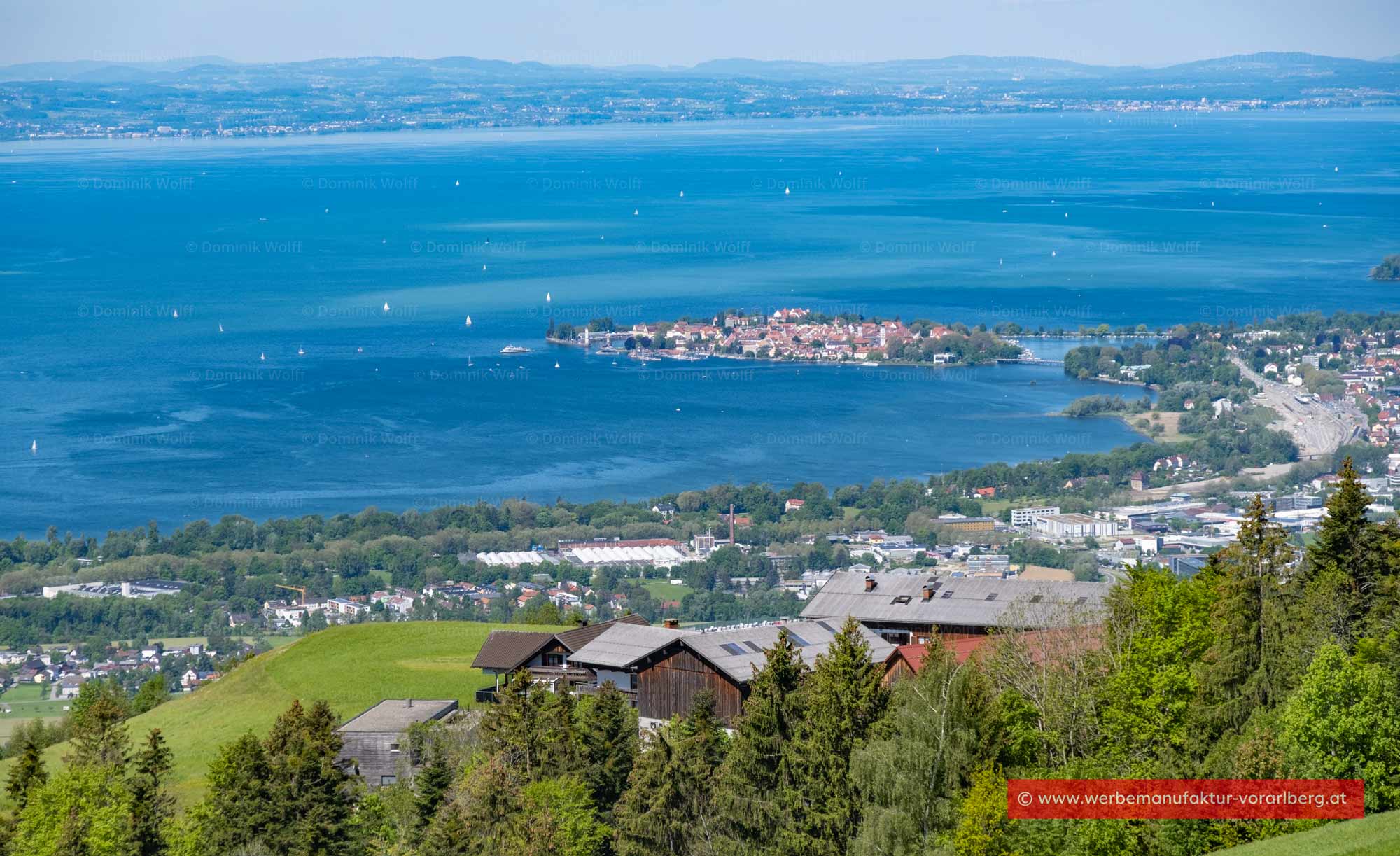 Blick nach Lutzenreute