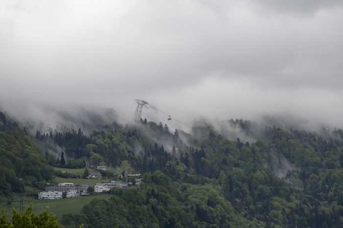 Wolkendecke am Pfänder