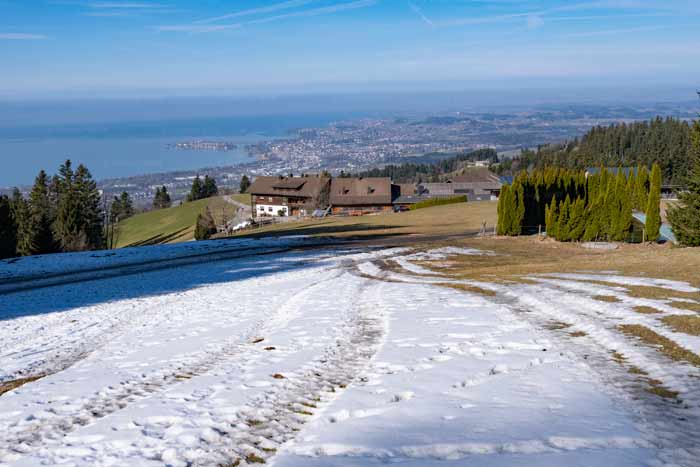 Schneegrenze am Pfänder