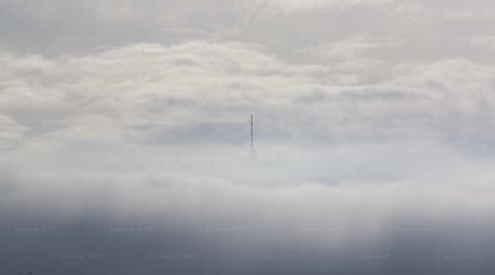 Pfänder in Wolken