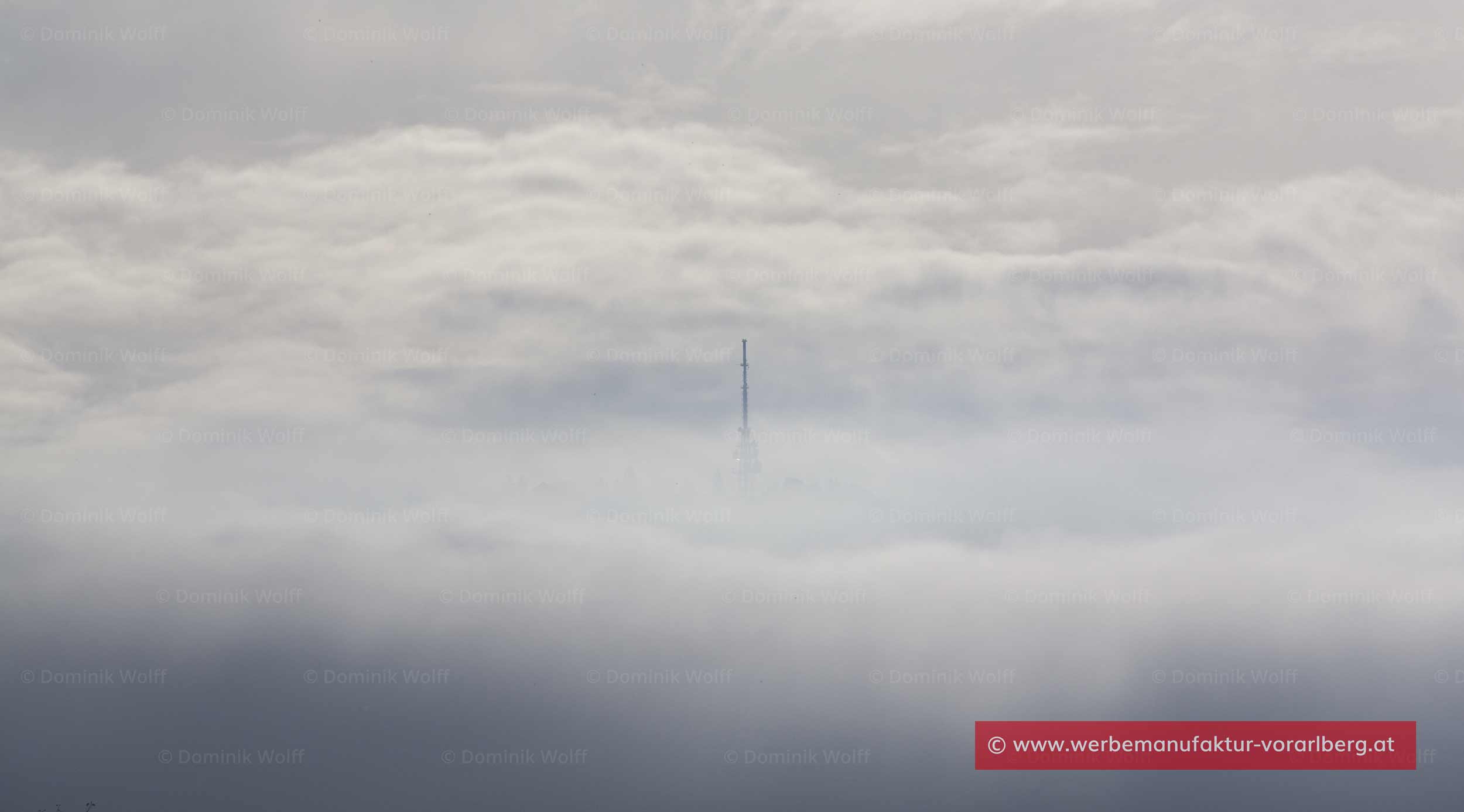 Bild + Foto - Hochnebel am Pfänderstock