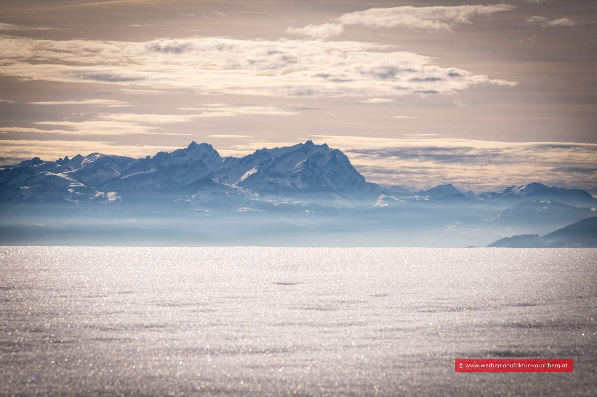 Bild + Foto - Winterlicher Alpstein in der Schweiz