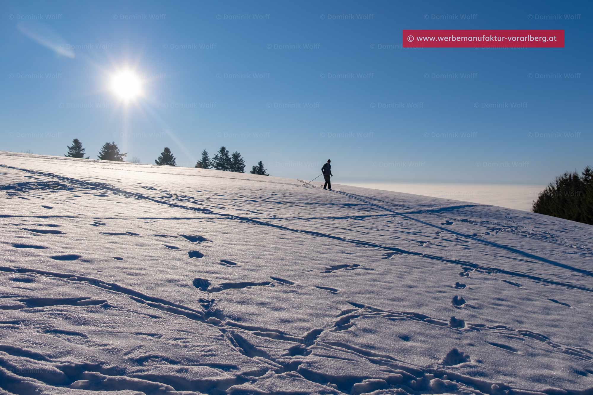 Bild + Foto - Ski fahren am Pfänder